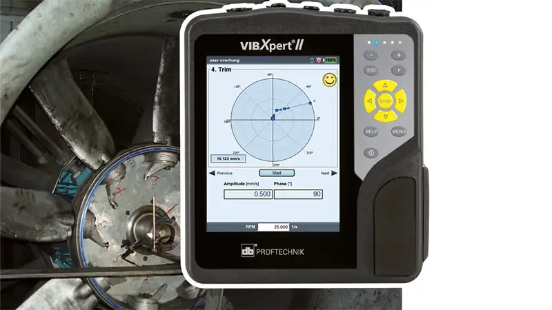 PRUFTECHNIK的VIBXPERT II现场平衡器 